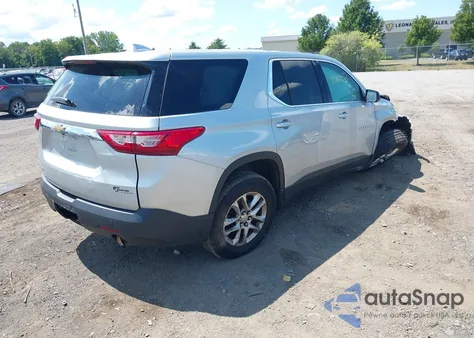2018 Chevrolet Traverse Ls из США, поврежденный, VIN 1GNERFKW8JJ157438